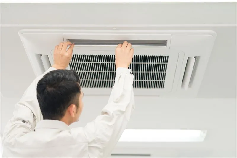 業務用エアコンには法定点検の義務があるの？